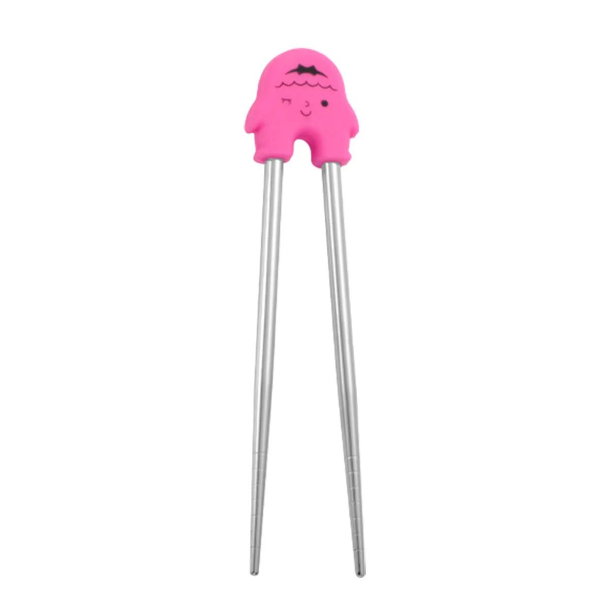 1pc Cartoon practice special dining chopsticks chopsticks children beginners removable recycling