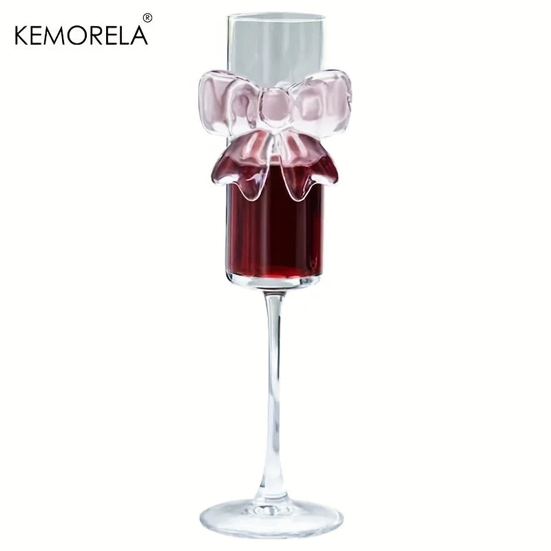 Butterfly-Shaped Cocktail Glass - Elegant Champagne Flute for Wine, Martini, Party, 1/2PCS Highball Drinking Glasses,Unique Gift