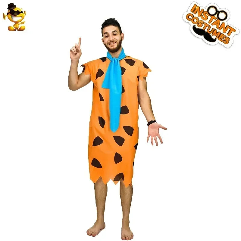 Halloween   os primitif, costume de fête de spectacle  primitif, costume de spectacle sur scène sauvage pour adultes et enfants