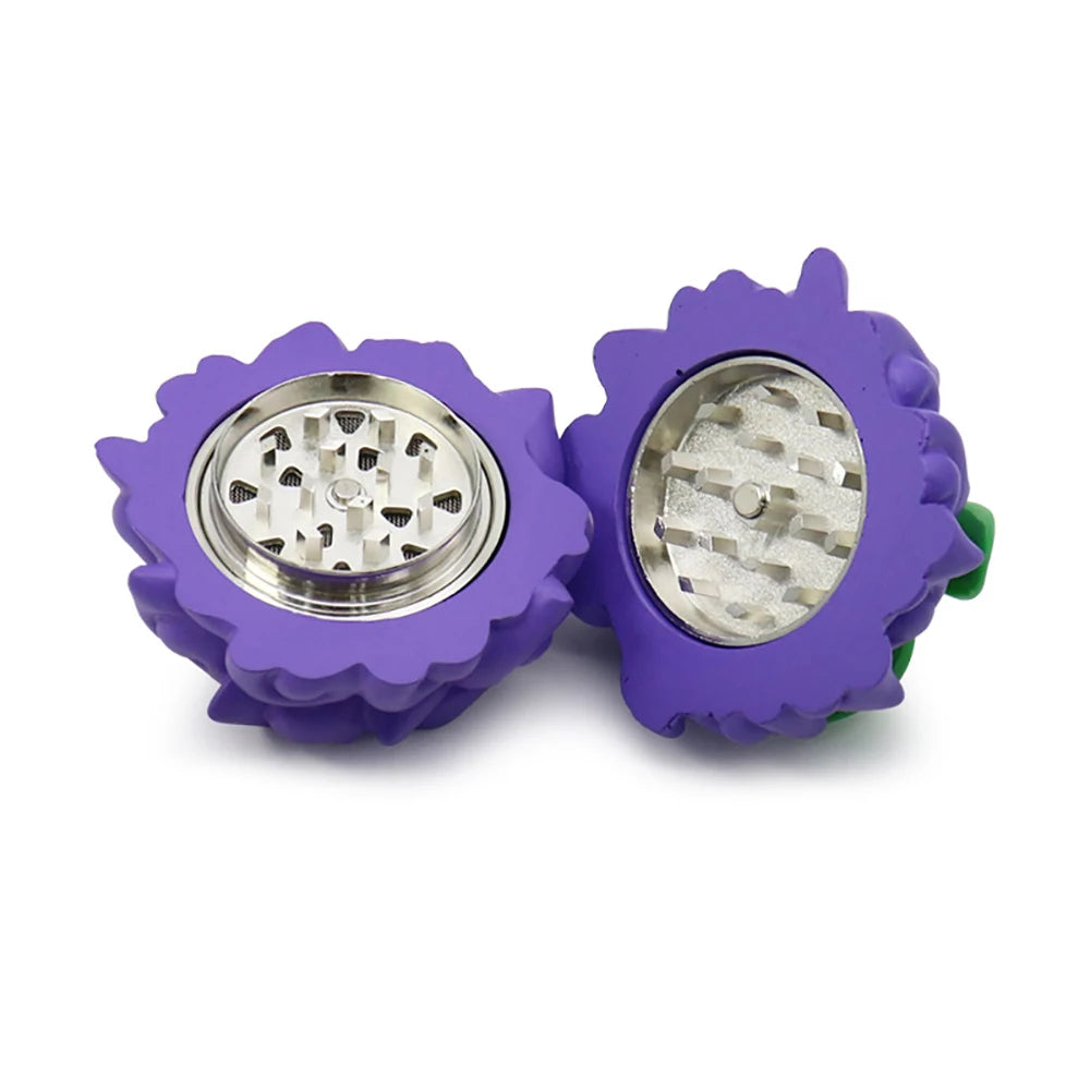Fruit Metal Herb Grinder Evil 3 Colors