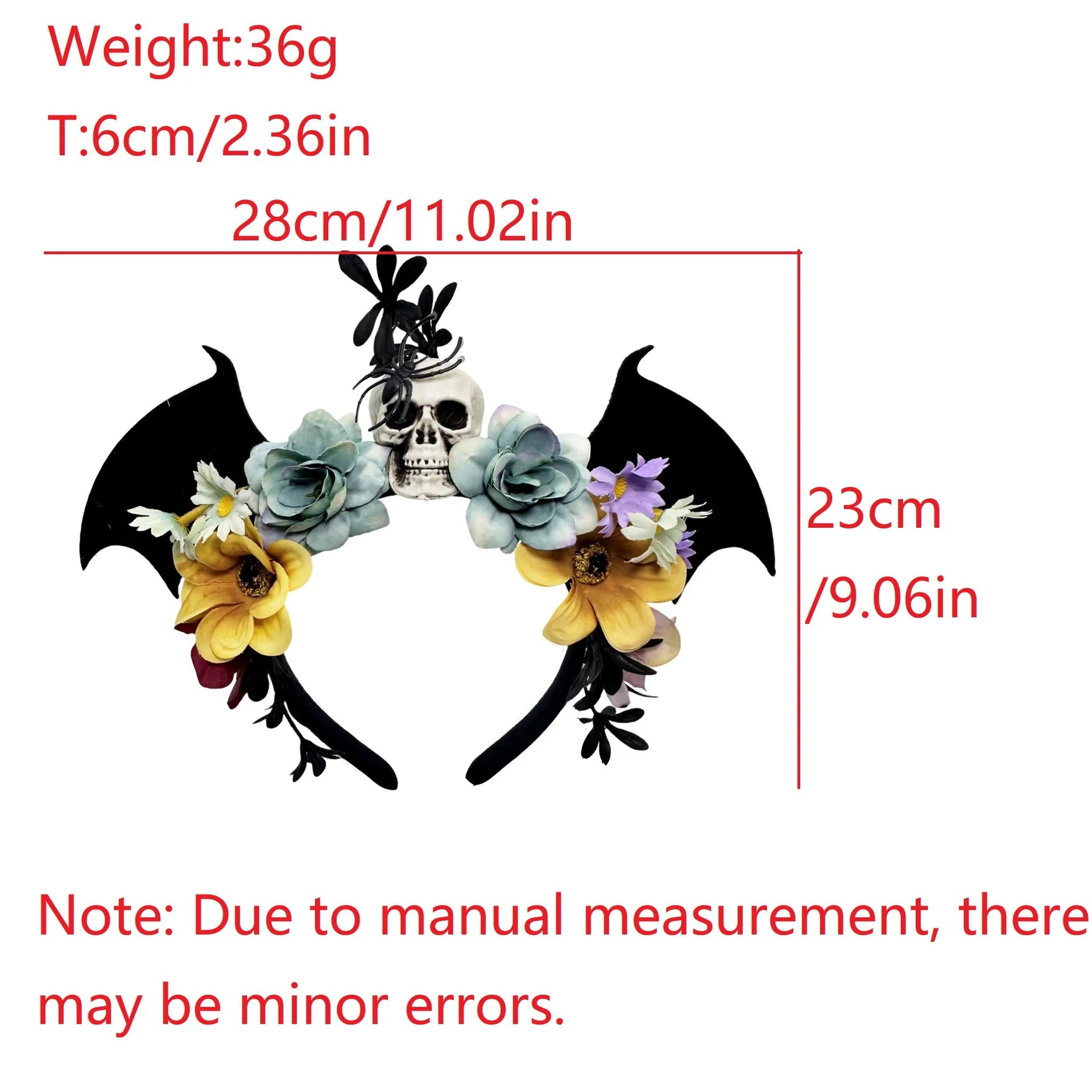 Halloween Funny Headband Bat Ghost Festival Costume Headwear Holiday Party Props