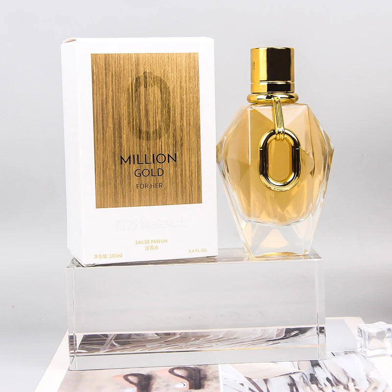 Women Million-dollar Perfume Rose Patchouli Luxury Wood Fragrance Lasting Gold Fragrance Floral Pheromone Romantic Date Perfume