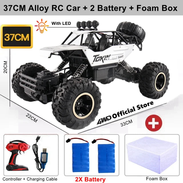 Oike RC Car Remote Control Climbing Vehicle Outdoor All Terrain Off-road Trucks 4WD Racing Drift Cars Toy Gift for Kids Adults