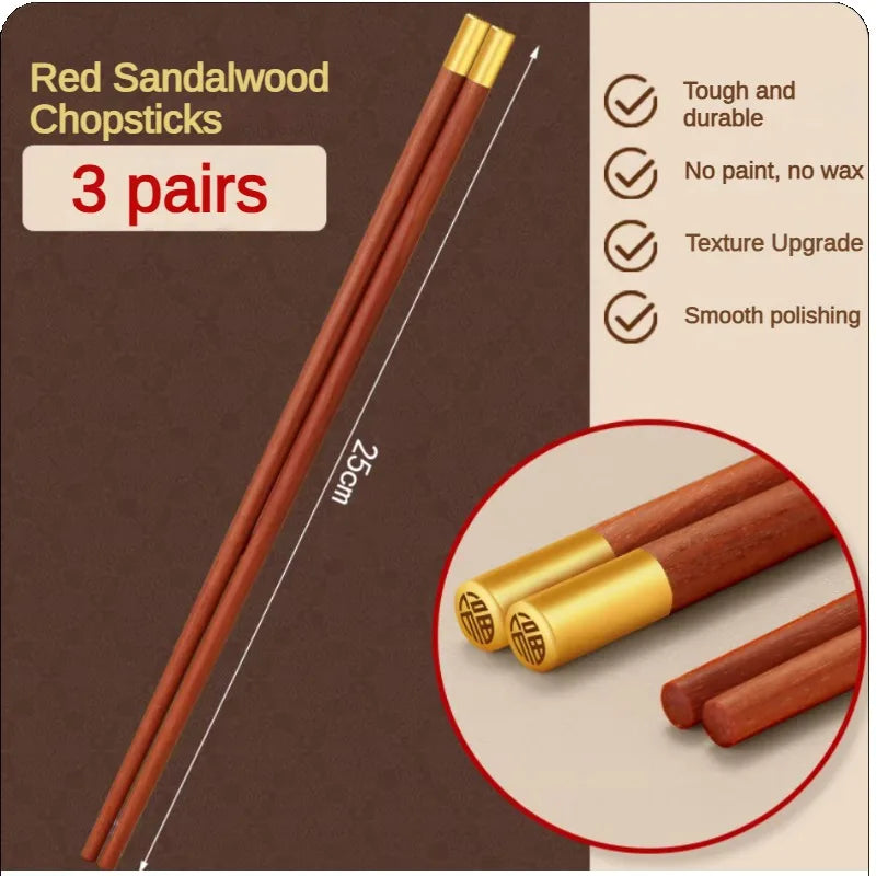 Chinese Chopsticks Set Premium Chicken Wing Wood Lacquerless Waxless Mildew Resistant Restaurant Commercial Wooden Chopsticks