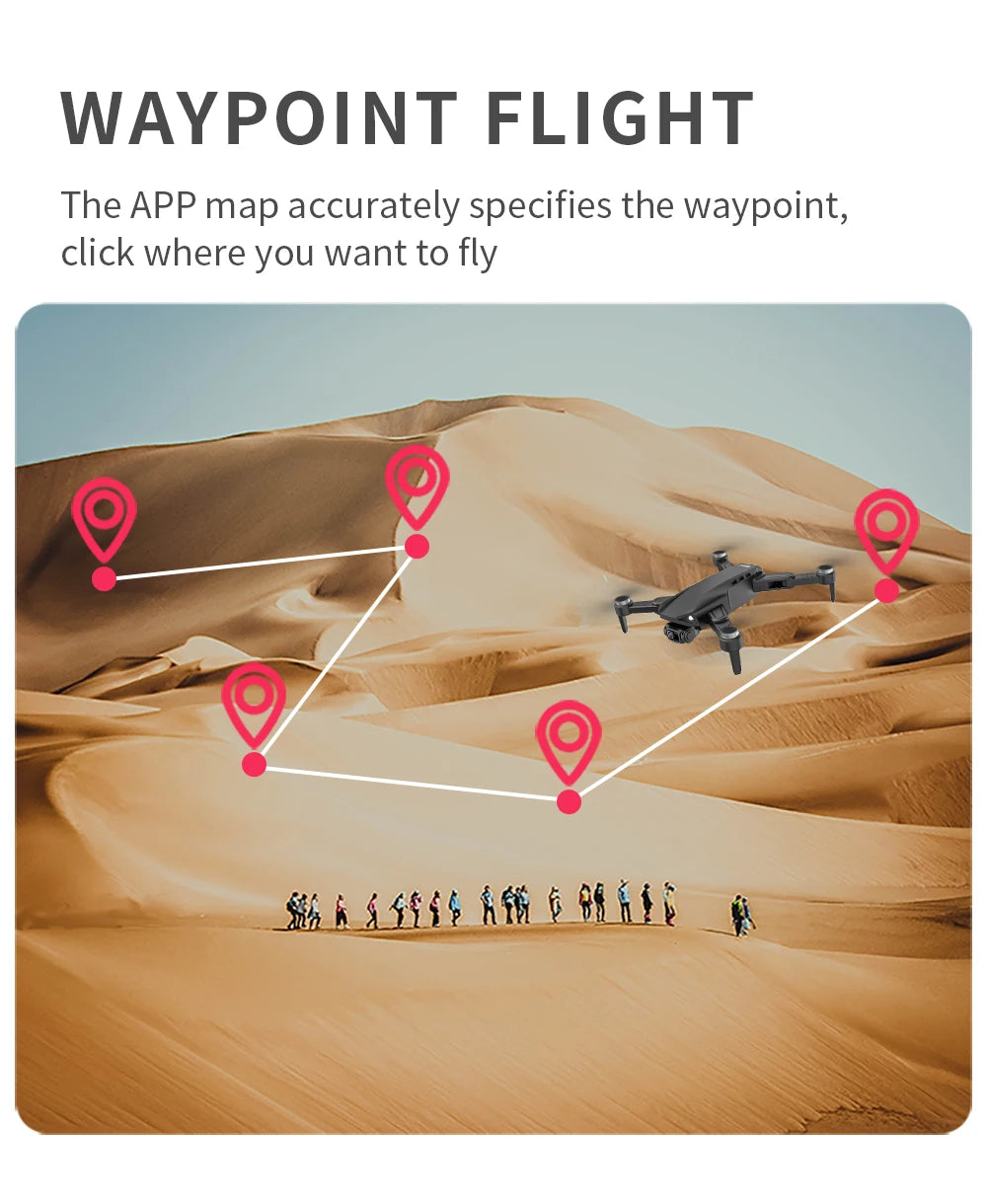 LYZRC L900 PRO SE Drone 4K Professional HD Dual Camera GPS Dron 5G WIFI FPV Foldable Quadcopter Brushless Motor RC Helicopter