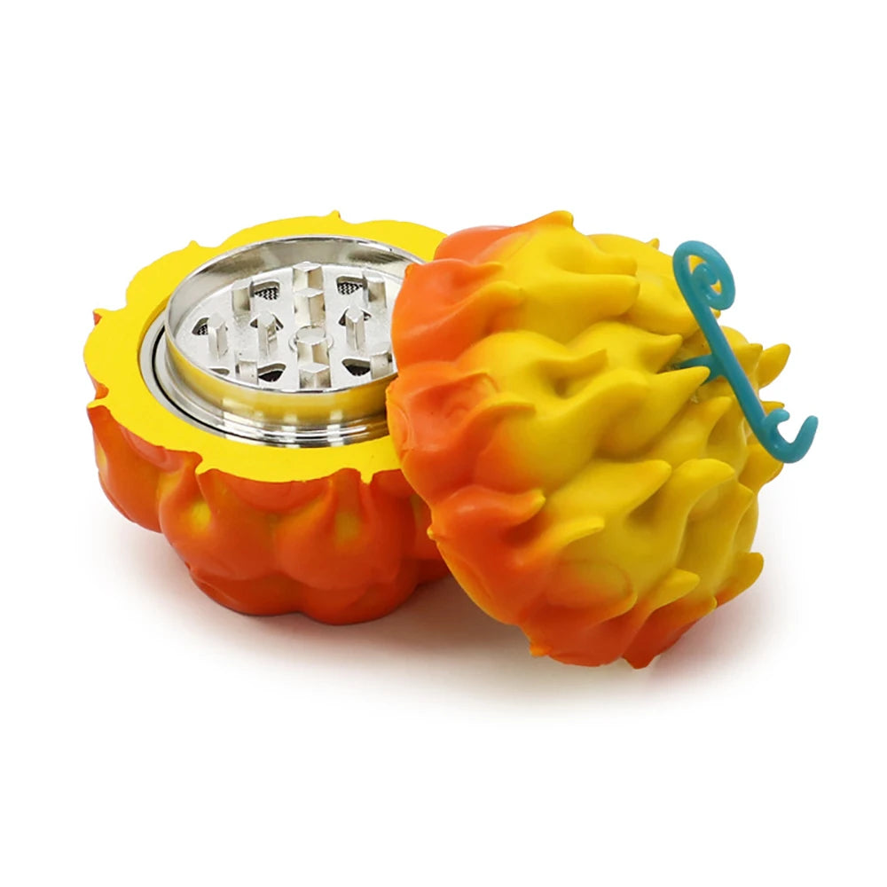 Fruit Metal Herb Grinder Evil 3 Colors