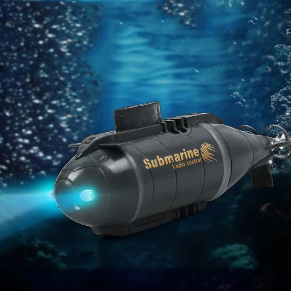 Electric Submarine Boat Underwater Diving Model Mini Playing Wireless Remote Control Model Boat Racing Toy Boys Christmas  Gifts