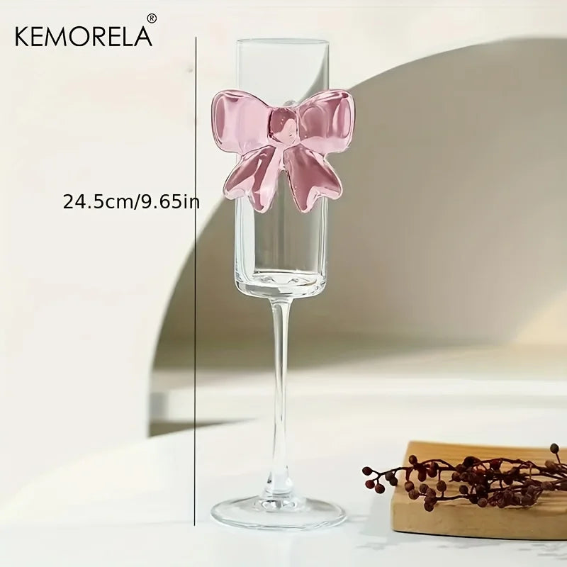Butterfly-Shaped Cocktail Glass - Elegant Champagne Flute for Wine, Martini, Party, 1/2PCS Highball Drinking Glasses,Unique Gift