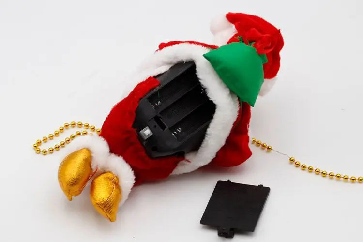 Climbing Beads Santa Claus Music Electric Doll Rope Christmas Gifts Ornaments Cross border wholesale fashion hotsale funny adult