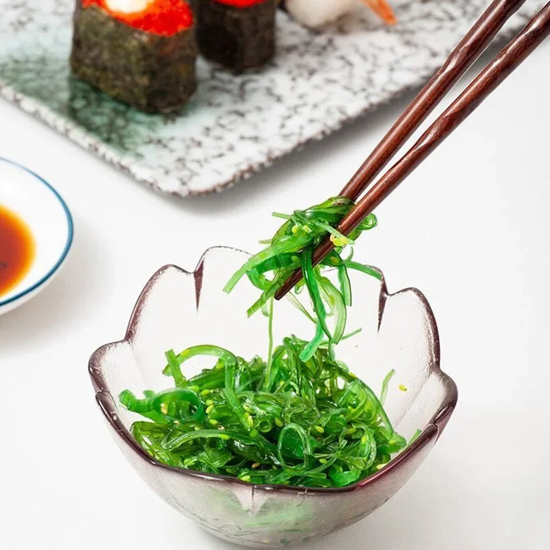Japanese Cherry Blossom Chopsticks Natural Solid Wood High-end Reusable Tableware Anti Slip Chopsticks for Household Use