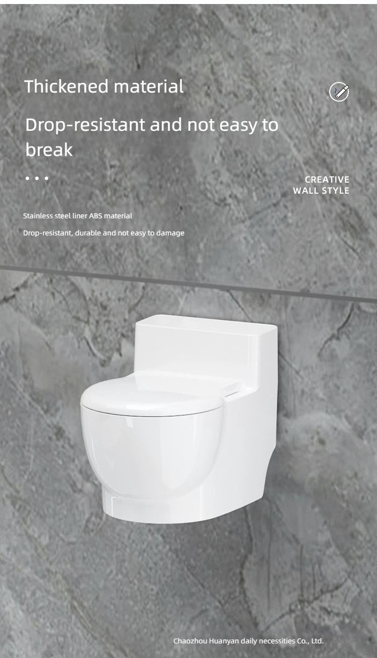 Ashtray, New Chinese Ashtray Creative Gift, Toilet Wall-mounted Ashtray With Lid, High Value, Anti-fly Ash Cute