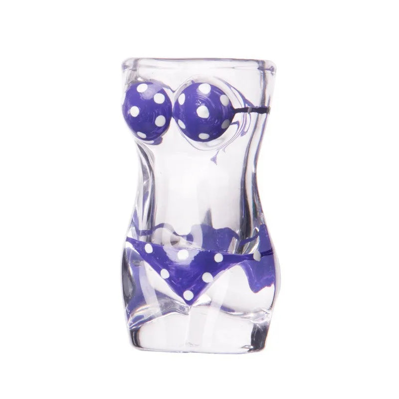 Bikini Bust 3D Shot Glass Funny Girls Body Shape Wine Glasses Bar Bachelor Par Cocktail Whiskey Vodka  Beverage Cups 50/80ML