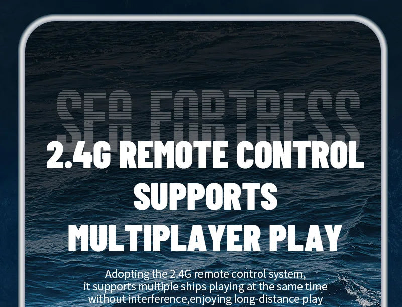JJRC New Product Water Ship Model 2.4g Remote Control Aircraft Carrier Children'S Electric Toy Remote Control Ship Gifts