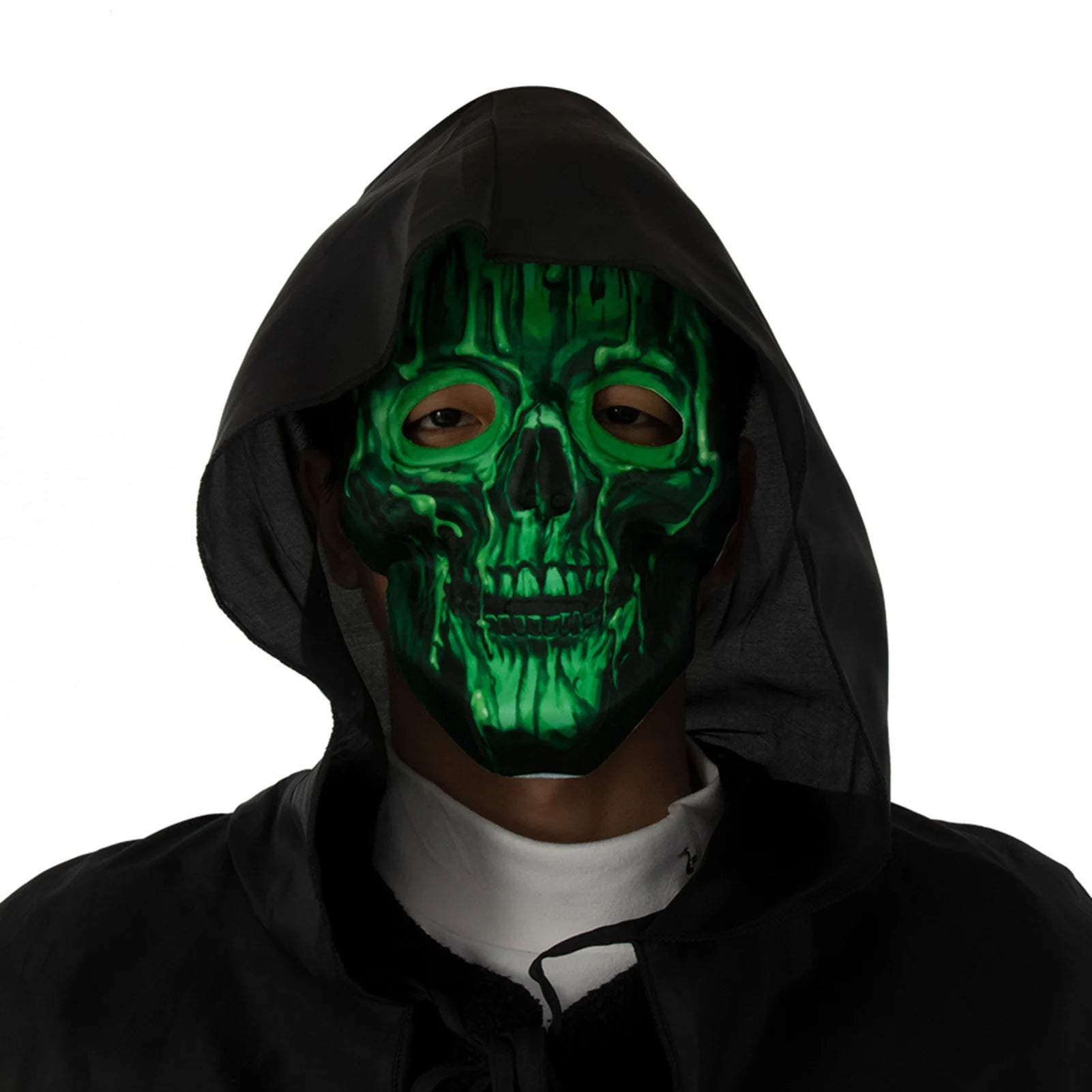 Skeleton Skull Ghost Death Mask Horror Full Head Mask Prank Cosplay Costume Scary Movie Ghostface Props Home Decor Party Supplie