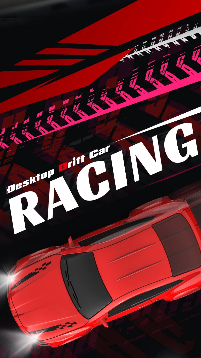 2025 New Kf20 1:64 Drift Rc Car Four-wheel remote-controlled racing car Full proportions Desk Competition Toy Boys Ideal gifts.