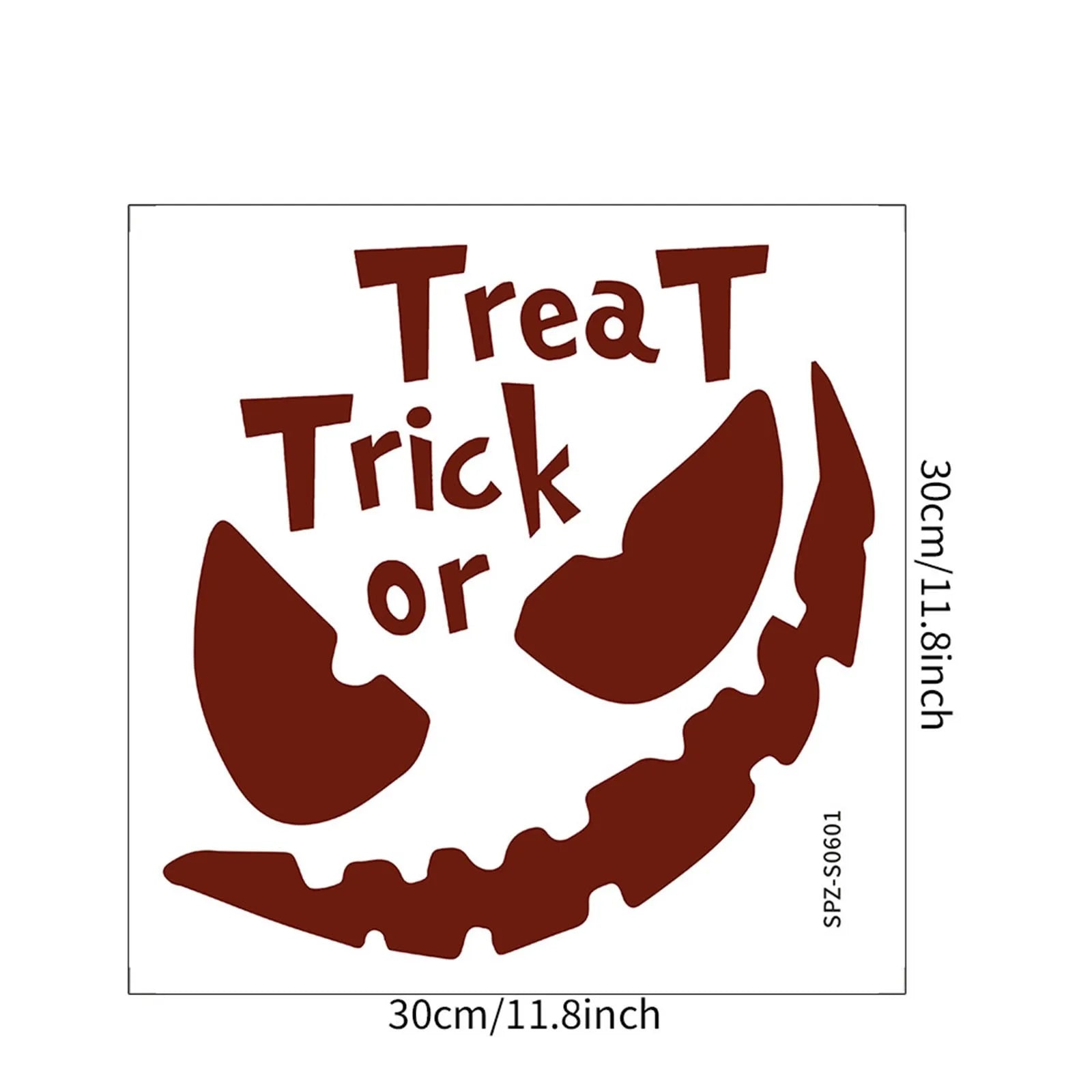Halloween Evil Expression Sticker Bathroom Horror Toilet Sticker Wall Stickers Festival Atmosphere Decorative Props