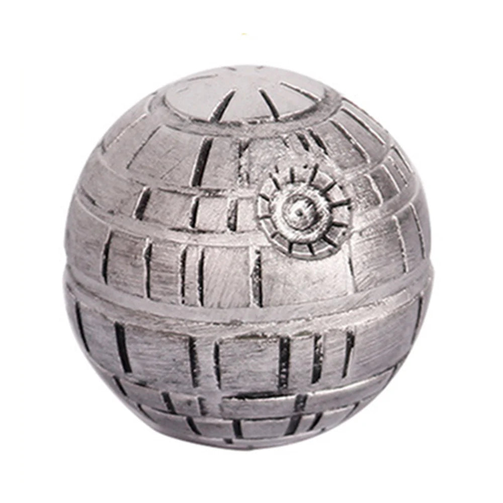 2" Ball Grinder Metal Cartoon Smoke 3 Layers Miller Tobacco Herb Grinder Round Zinc Alloy Mill Spice Crusher Accessory