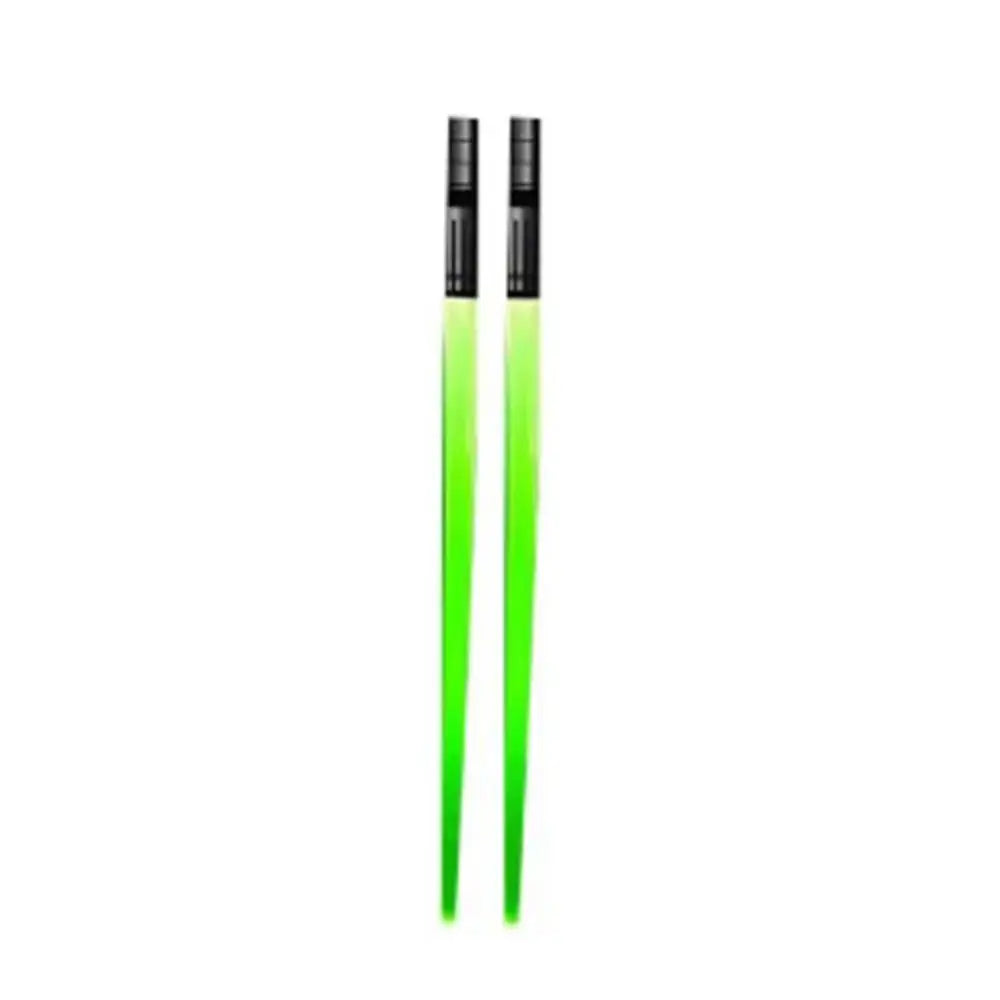 Toys Glowing Light Saber Chopsticks Washable Reusable LED Chopstick Detachable Luminous Chopstick Party