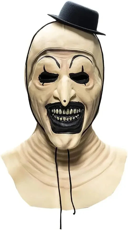 Halloween Party Mask Art The Clown Mask Scary Cosplay Carnival Costume Pro Terror Clown Masks Full Face Adults Masquerade mask