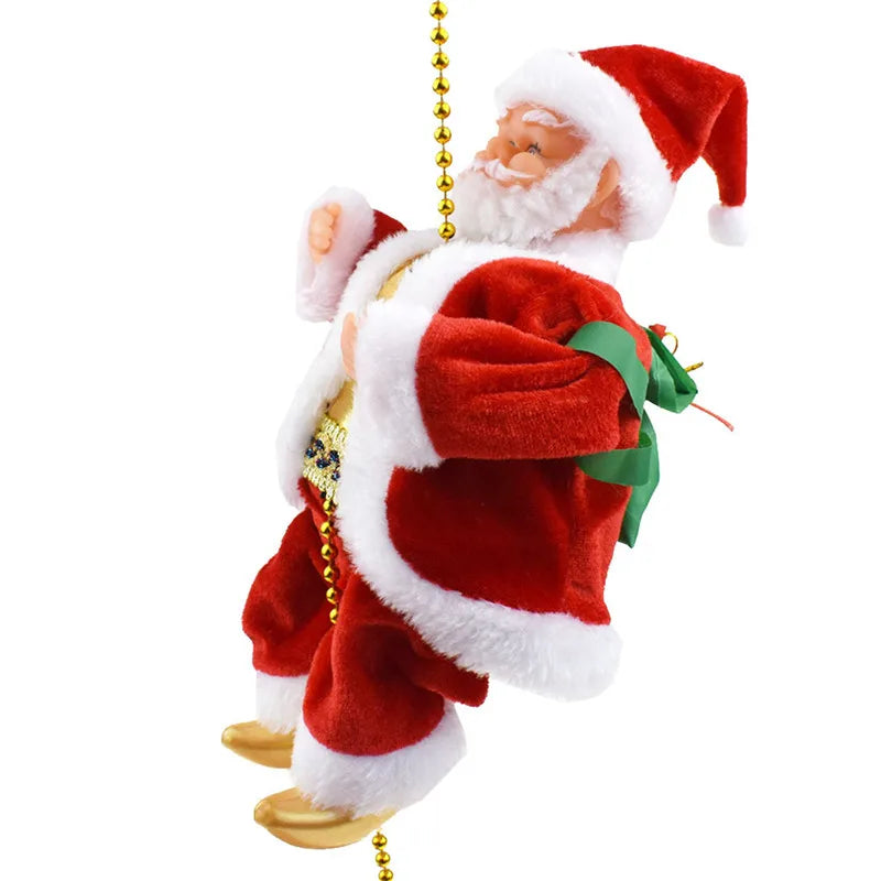 1PC Climbing Beads, Climbing Rope, Santa Claus Doll, Christmas Decorations, Ornaments, Event and Party Supplies, Gifts