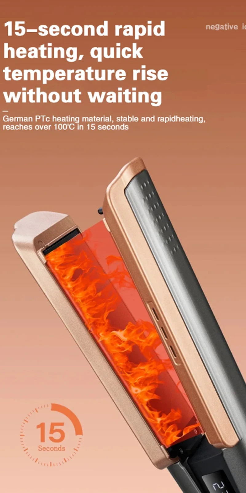 Popular Hair Straightener Global Travel Hair Straighteners for Women Fast Heating Hair Straightener