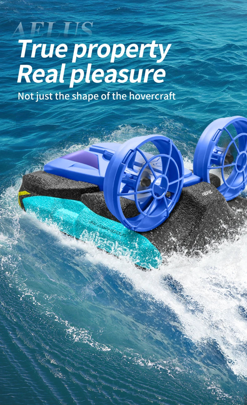 New S10 Water and Land 2 IN 1 Remote Control Drift Car Hovercraft Deformation Multifunctional RC Hovercraft Boat Car Kid RC Toy