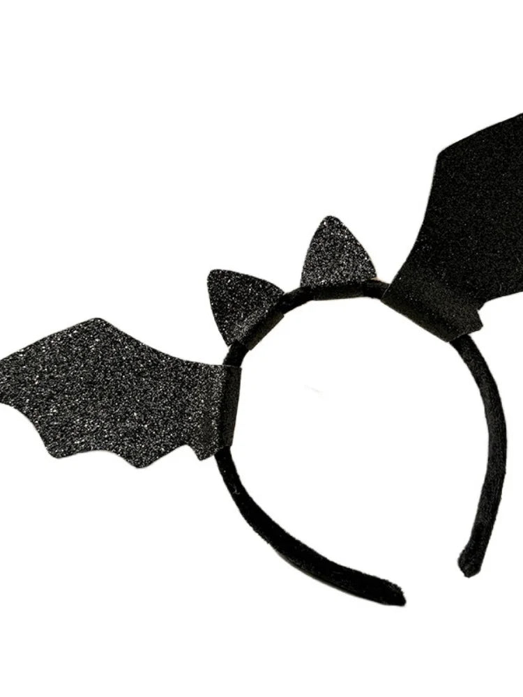 Halloween Bat Headbands Fashionable, Funny, Fun Headbands Ghost Festival Role Playing Devil Bat Headbands