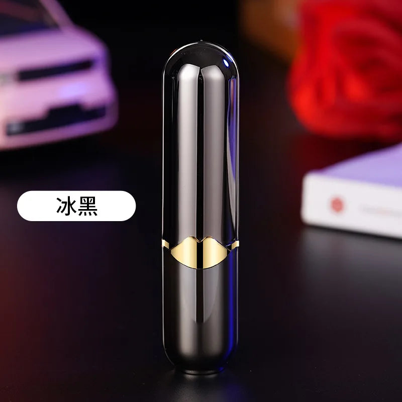 NEW Creative Lipstick Lighter Portable Open Flame Cigarette Lighter Female Student Lighter High-Value Smoker Gifts 2025