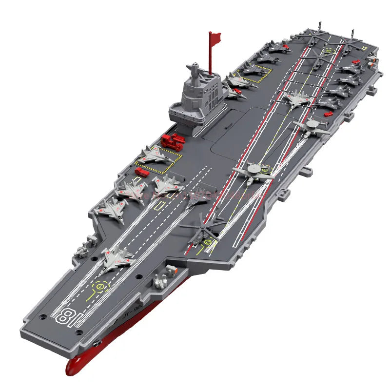 JJRC New Product Water Ship Model 2.4g Remote Control Aircraft Carrier Children'S Electric Toy Remote Control Ship Gifts