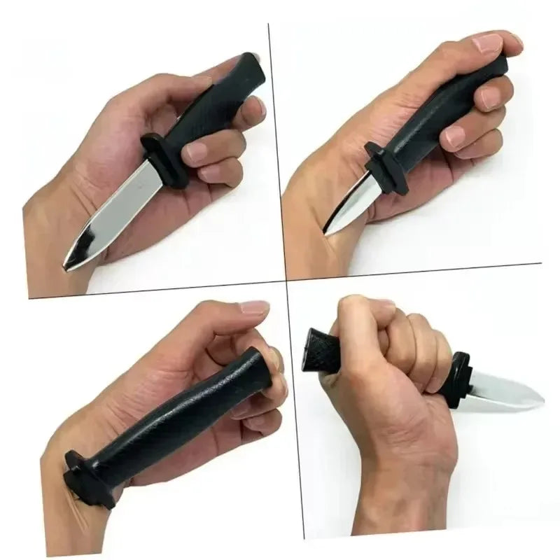 Halloween decoration props, fake knives, plastic telescopic knives, party children's fun prank props, gifts
