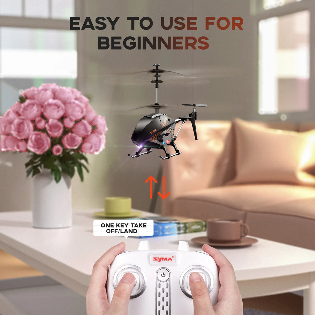 SYMA Remote Controlled Helicopter Q20 RC Aircraft with Altitude Hold, One Key take Off/Landing, 3.5 Channel, UFO Gift for Kid