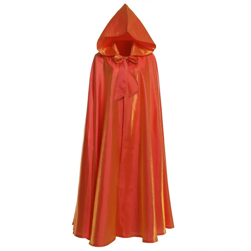 Halloween costume, medieval cloak, wizard's robe, death role-playing costume