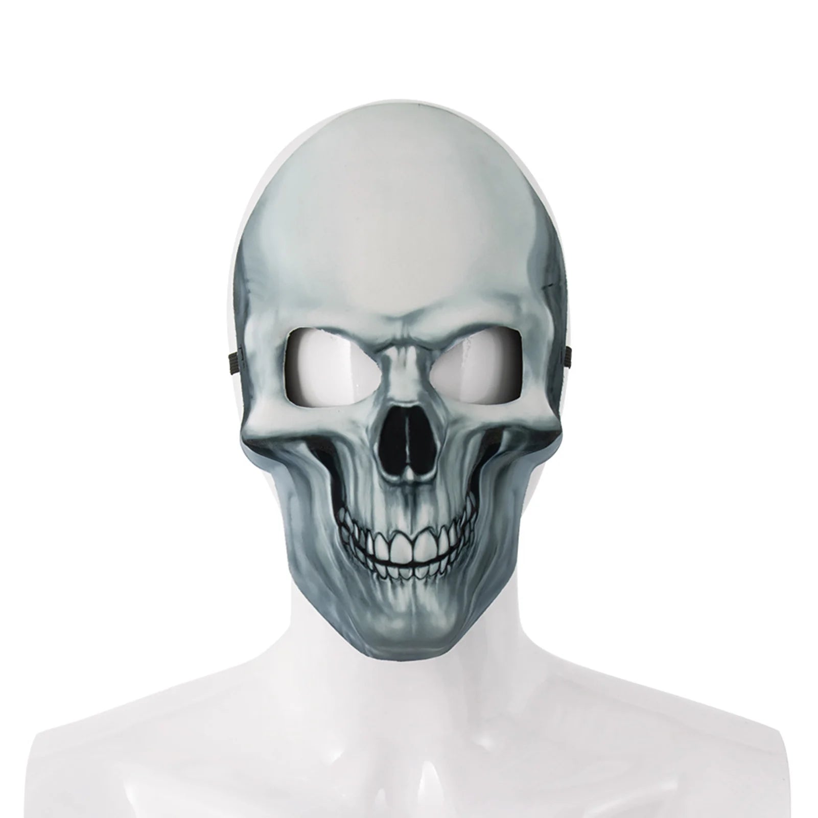 Skeleton Skull Ghost Death Mask Horror Full Head Mask Prank Cosplay Costume Scary Movie Ghostface Props Home Decor Party Supplie