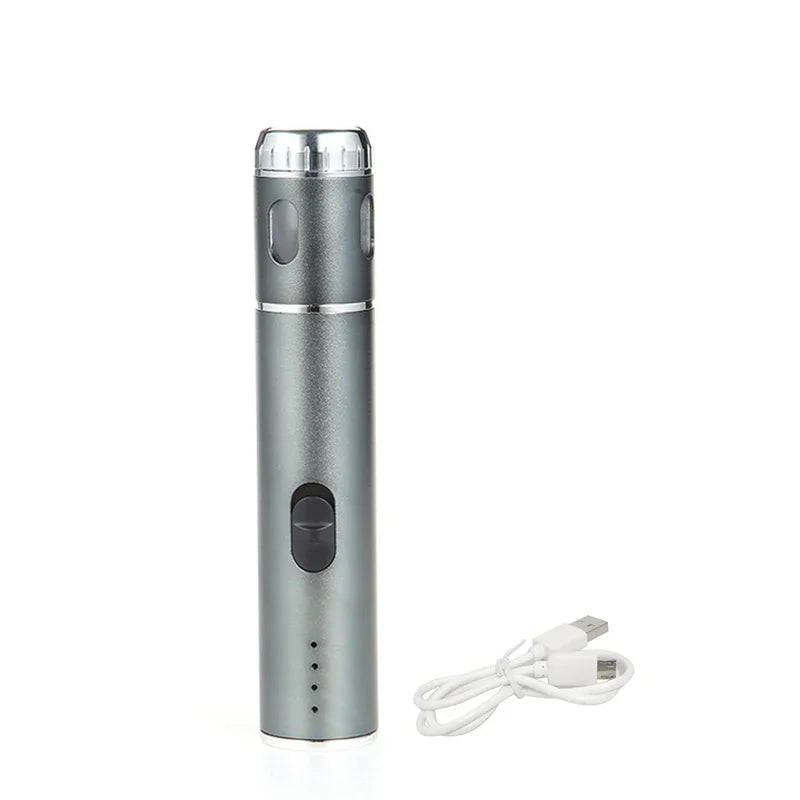 Electric Tobacco Grinder Stailess Steel Herb Spice Mill USB Herbal Crusher Household Mini Grinder Smoking Accessories