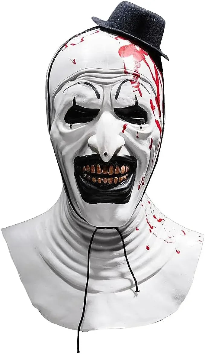 Halloween Party Mask Art The Clown Mask Scary Cosplay Carnival Costume Pro Terror Clown Masks Full Face Adults Masquerade mask