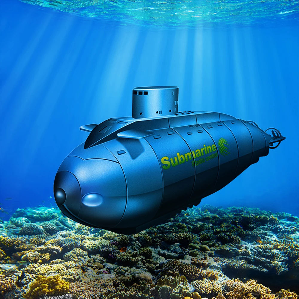 2.4G Electric 6 Channels Diving Model Wireless Remote Control Submarine Boat Toy Sports Submarine Remote Control Kids Toy