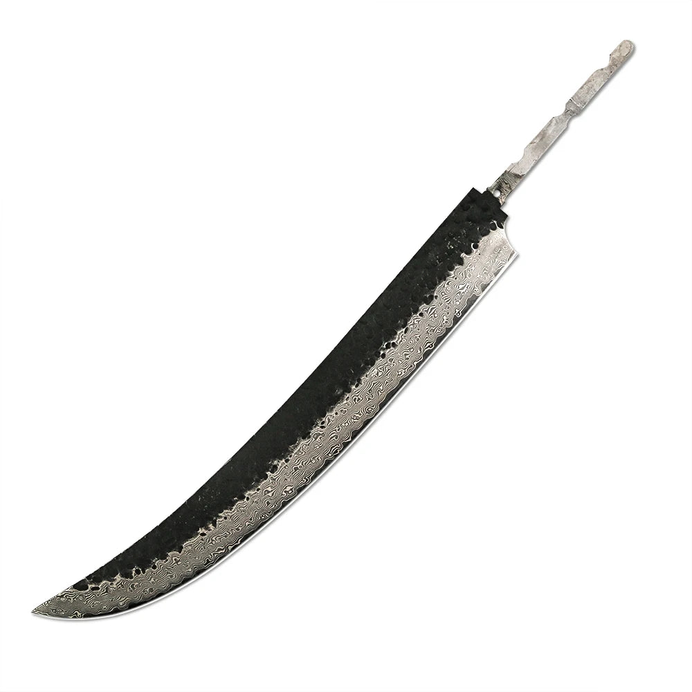 Amber 67 Layers VG10 Damascus Steel Knife Blade