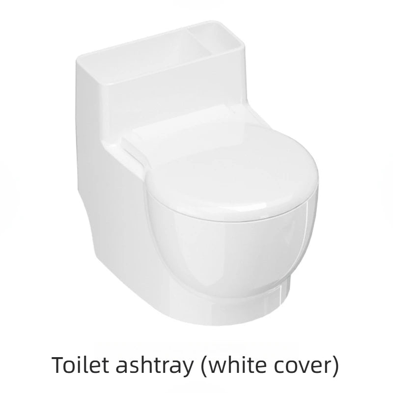 Ashtray, New Chinese Ashtray Creative Gift, Toilet Wall-mounted Ashtray With Lid, High Value, Anti-fly Ash Cute