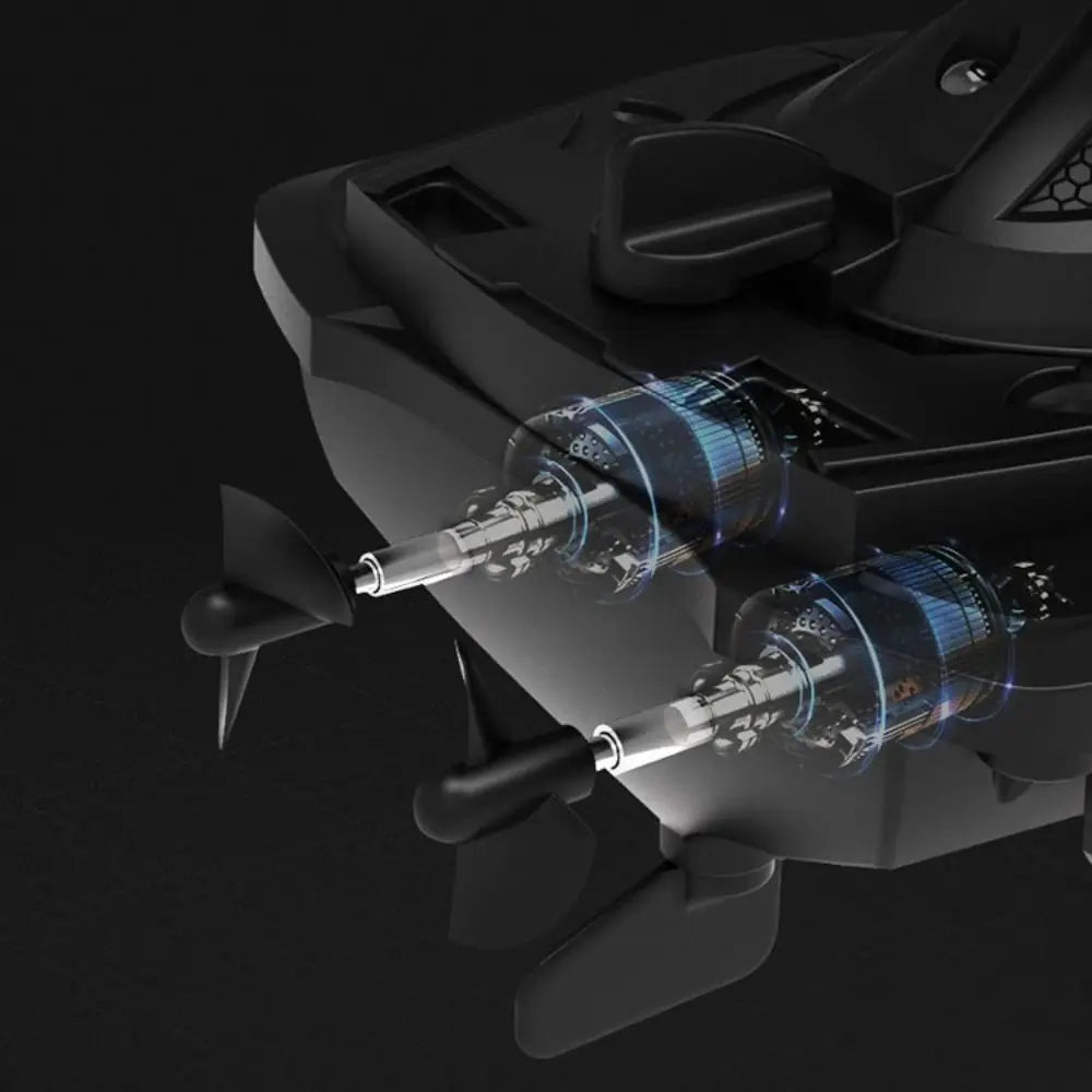 Plastic High-Speed Rc Motorboat Jet Ski Waterproof Electric Boat Simulation Model Durable Mini 2.4g Wireless Speedboat Kids Toy