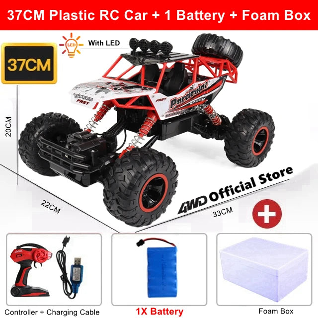 Oike RC Car Remote Control Climbing Vehicle Outdoor All Terrain Off-road Trucks 4WD Racing Drift Cars Toy Gift for Kids Adults