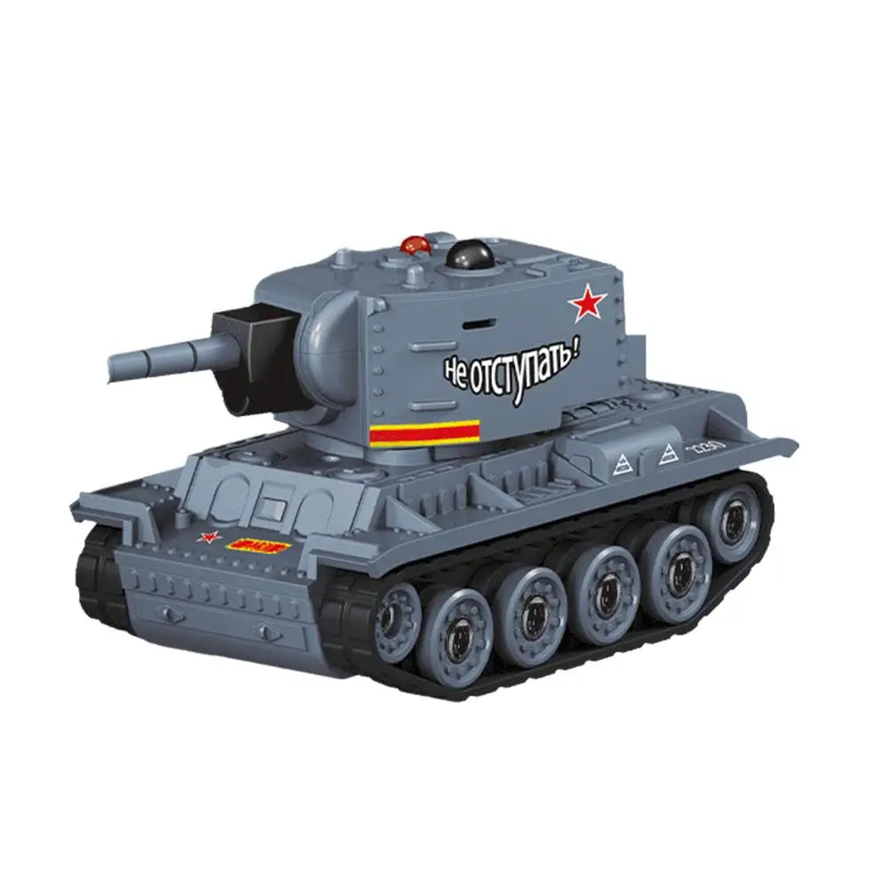 Mini Scale RC Battle Tanks - Safe Infrared Combat System with Rotation, Parent-Child Interactive Military Toys for Boys