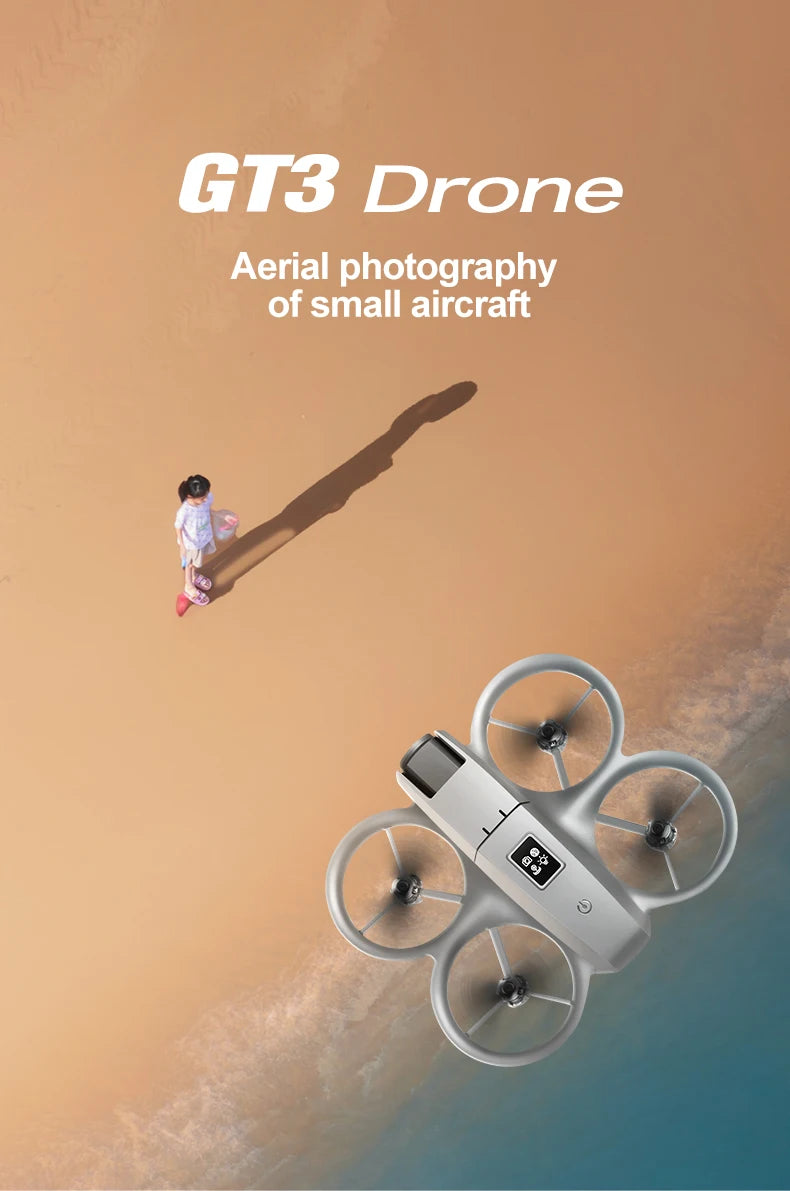 GT3 Mini RC Drone 4K Dual Aerial HD Photography Optical Flow Positioning Obstacle Avoidance UAV Remote Control Quadcopter
