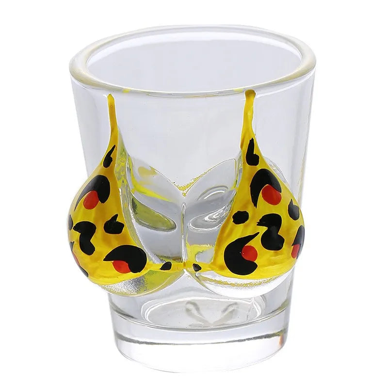 Bikini Bust 3D Shot Glass Funny Girls Body Shape Wine Glasses Bar Bachelor Par Cocktail Whiskey Vodka  Beverage Cups 50/80ML