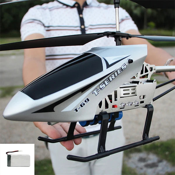 3.5CH Rc Helicopter Extra Large Remote Control Drone Durable Charging Model UAV Outdoor Aircraft Helicoptero Gift Toys for Kids