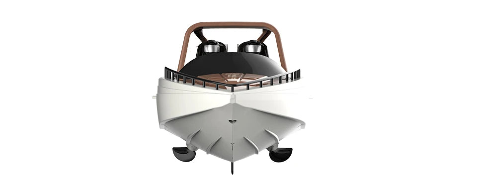 TKKJ RC Boat High Speed Double Electric Machine propeller 2.4GHz Remote Control Boat 1:28 Speedboat Model Toys for Children Kids