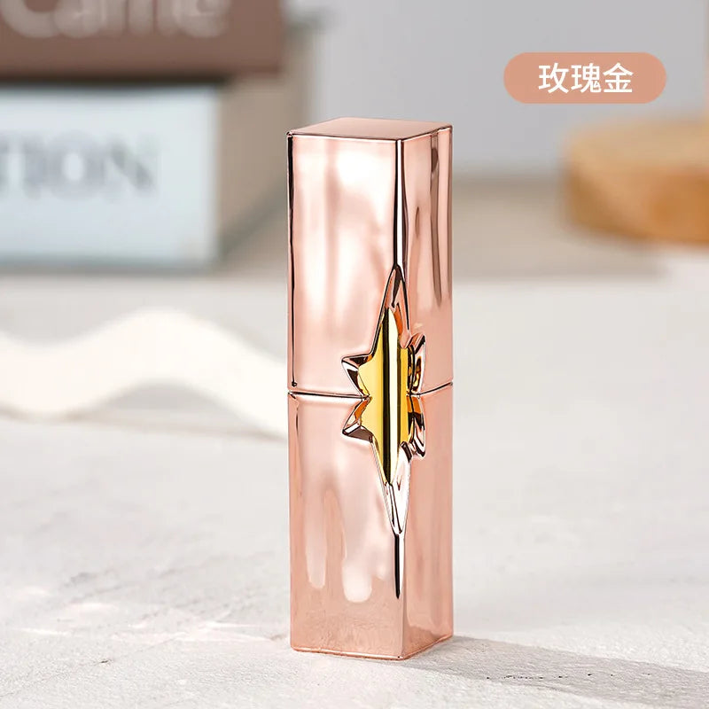 NEW Creative Lipstick Lighter Portable Open Flame Cigarette Lighter Female Student Lighter High-Value Smoker Gifts 2025