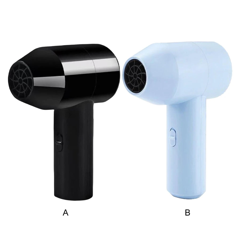 Quiet Cordless Hair Dryer Small Portable Cordless Hair Dryer USB Charging Art Joint Examination Colour Quick Dryer