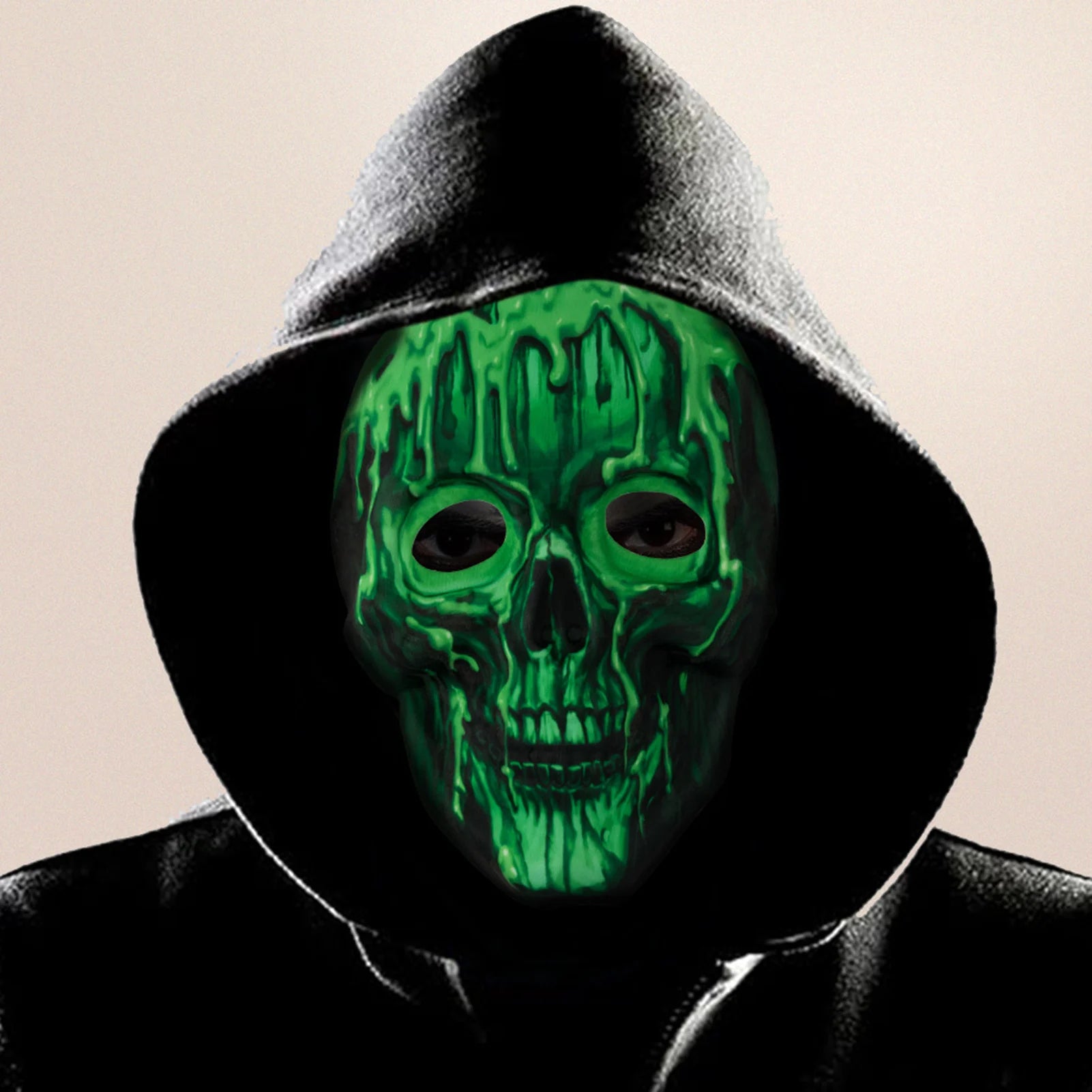Skeleton Skull Ghost Death Mask Horror Full Head Mask Prank Cosplay Costume Scary Movie Ghostface Props Home Decor Party Supplie
