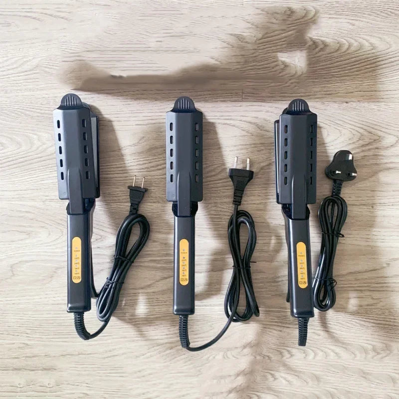 Hair Straightener For Women Widen Panel Four-gear Temperature Adjustment Ceramic Tourmaline Ionic Flat Iron Hair Straightener
