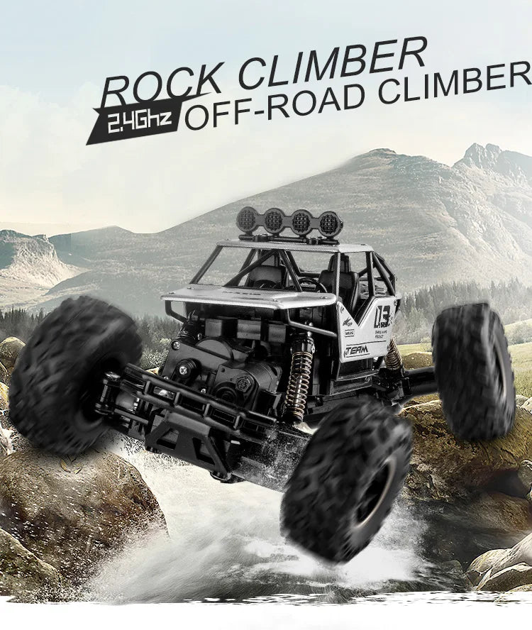 Oike RC Car Remote Control Climbing Vehicle Outdoor All Terrain Off-road Trucks 4WD Racing Drift Cars Toy Gift for Kids Adults